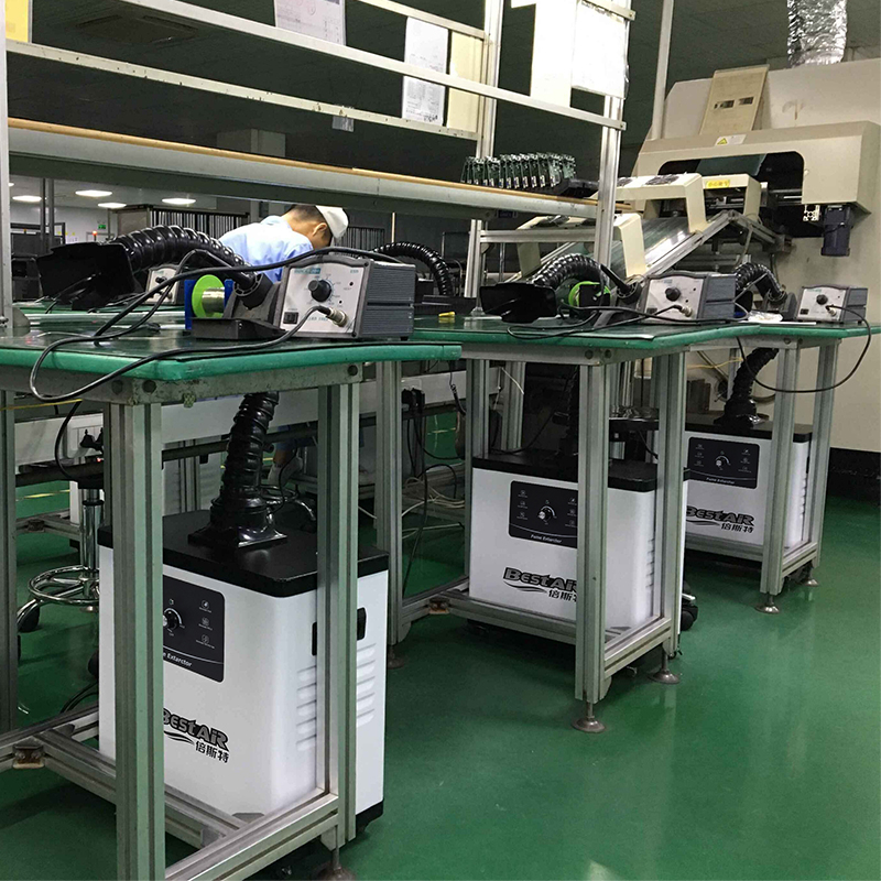 單工位機械焊錫煙霧凈化器 單工位機械焊錫煙霧凈化器